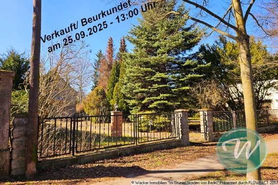Gelegenheit Nr. 40: Baugrund mit Kirche/ Saalbau (Abriss) im Speckgürtel von Berlin