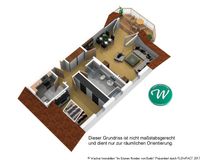 Grundrissskizze Ansicht-SW