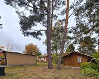 Sicht auf das Grundstück mit Bebauung