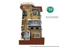 Grundrissskizze Ansicht-V